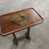Art Deco marquetry side table