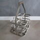Antique metal bottle holder
