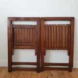 Pair of Aldo Jacober folding chairs