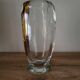 Decorative glass vase Art Deco Woman