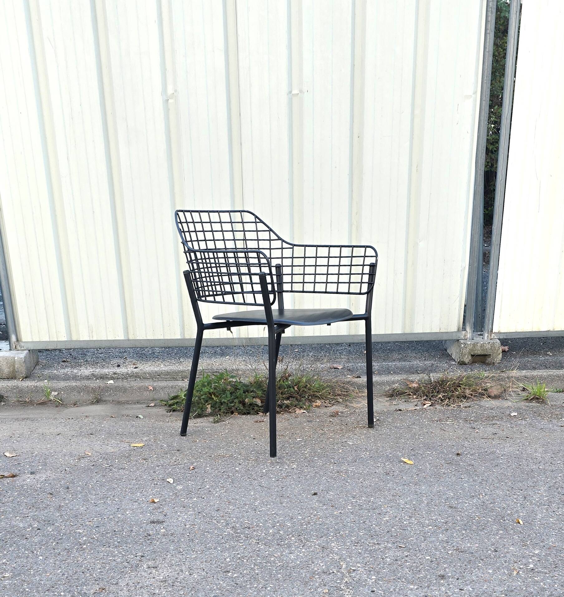 Set of 8 lyze chairs, emu