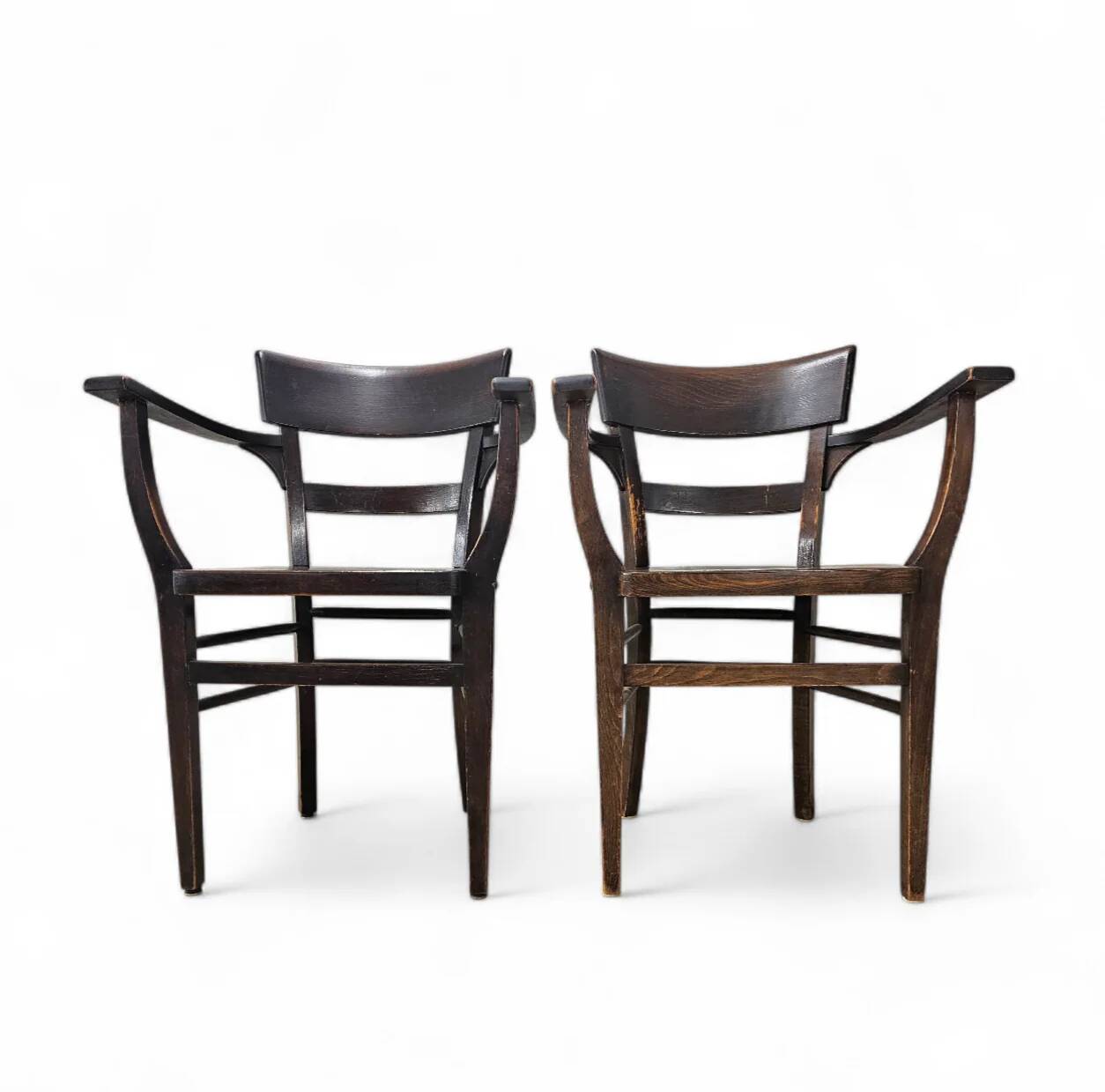 2 chaises de salle à manger / marquées "twente" / années 1930