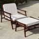 Pair of armchairs and ottomans by John Wisner for Far Horizons – Ficks Reed, 1954