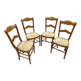 Set of 4 cherry chairs