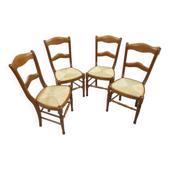 Set of 4 cherry chairs