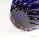 Ribbed submerged vase Murano Archimede Seguso 1950s