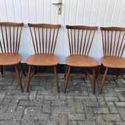 Set of 4 "SH41" Chairs by Yngve Ekström, NESTO Sweden 1960s