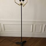 1960s tripod floor lamp with 4 lights