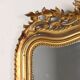 Eclectic antique mirror in gilded wood, Italy, 19th century