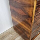 Commode Art Déco avec poignées en laiton