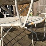 Wrought iron living room