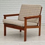 Années 1970, design danois par Illum Wikkelsø, modèle Capella pour Eliersen Møbler.