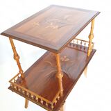 Art nouveau tea table from the Nancy school