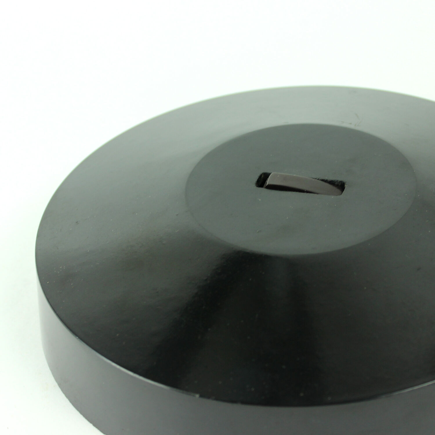 Table lamp in black bakelite and metal by Elektrosvit, Szechoslovakia, 1970