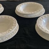 Dinner and soup plates by Franco Giorgi