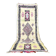Vintage Moroccan Berber Boucherouite rug 345 x 128 cm (very good condition)