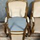 Set of Louis XV style seats in molded and carved wood circa 1900