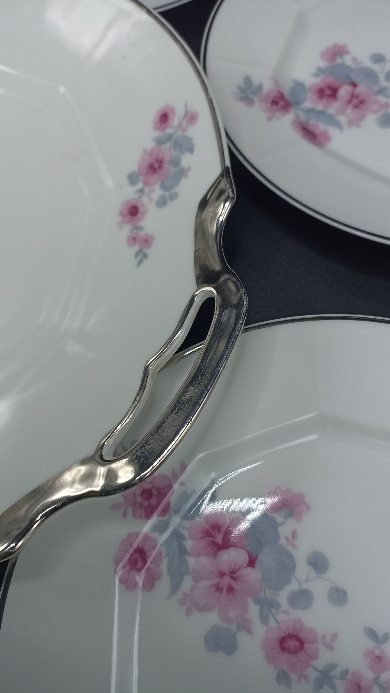 Service à gâteau André Giraud art deco