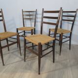 Suite of 4 vintage chairs