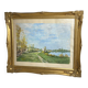 Painting, landscape, gouache by Jeanne Philippar-Quinet