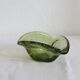 Vintage bubble glass ashtray