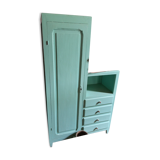 chest of drawer asymmetrical wardrobe year 20-30 art deco