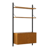 Wall shelf wood and metal
