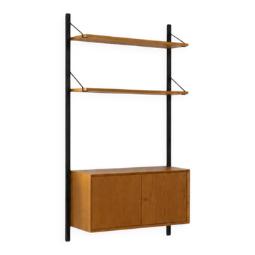 Wall shelf wood and metal