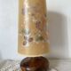 Vintage lamp with wooden base, 44 cm