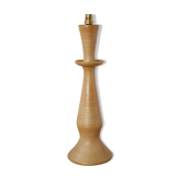 Pied de lampe céramique / grès signé Drillon vintage années 50 / 60