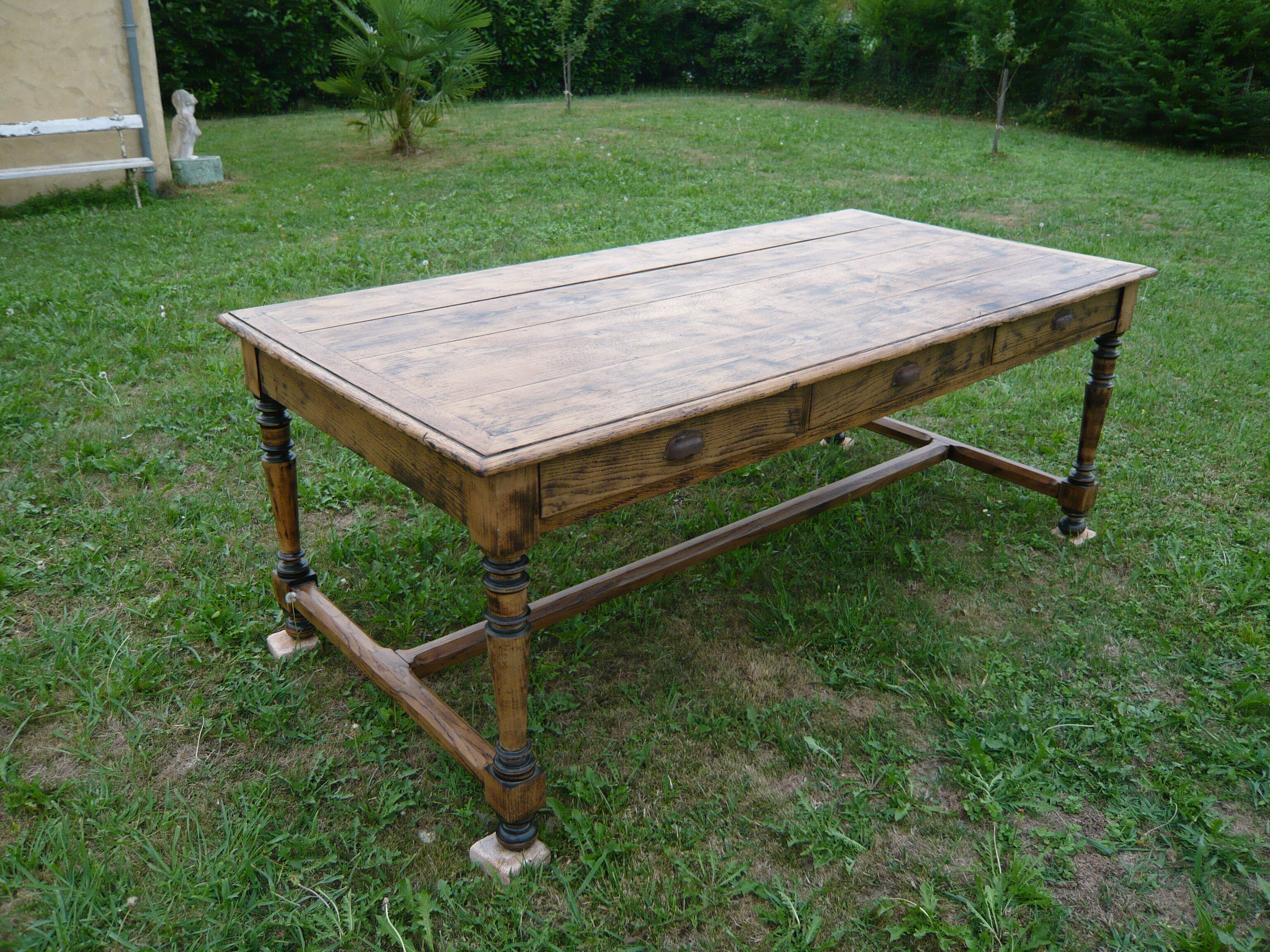Old farm table