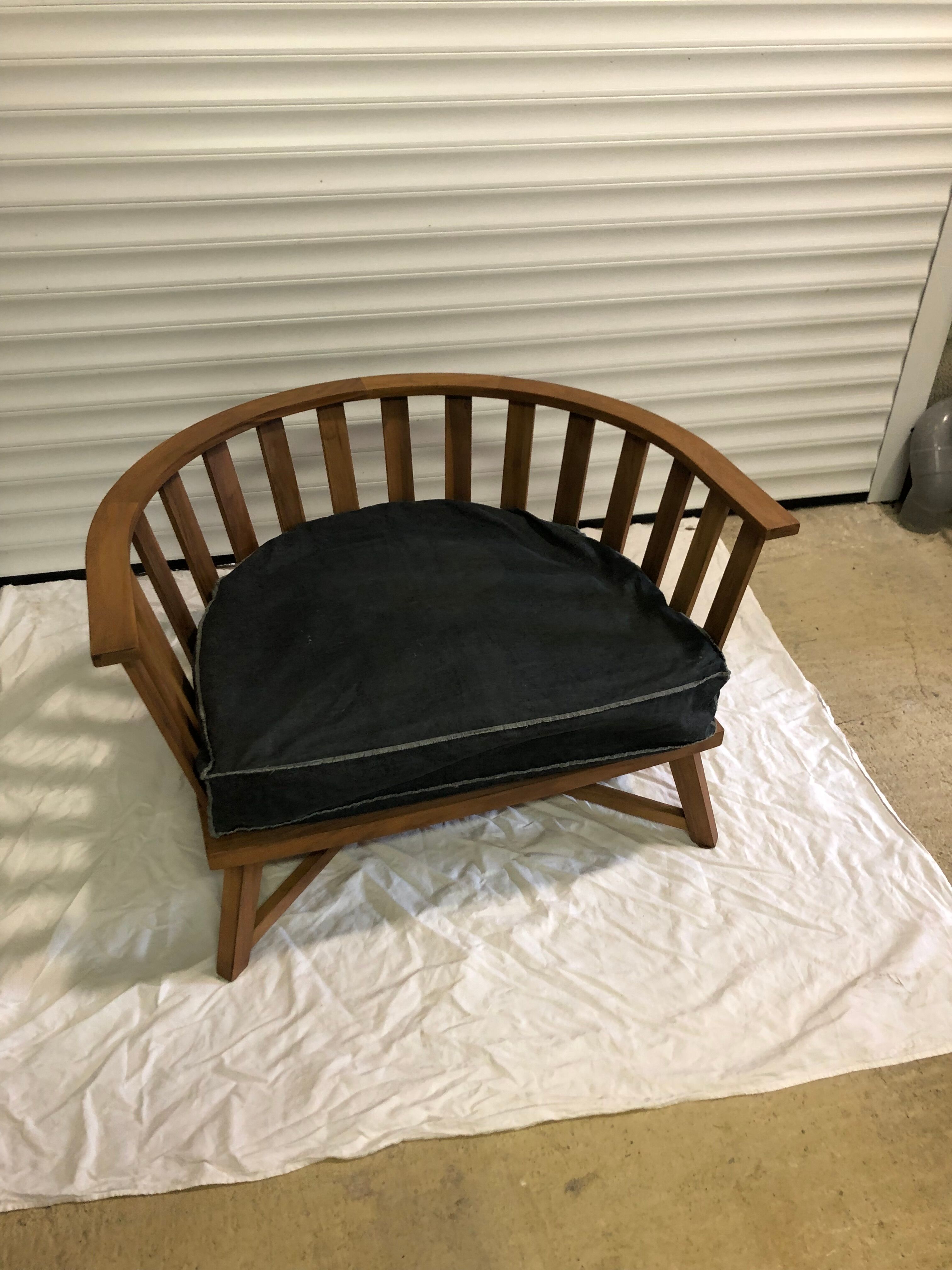 Armchair gervasoni gray