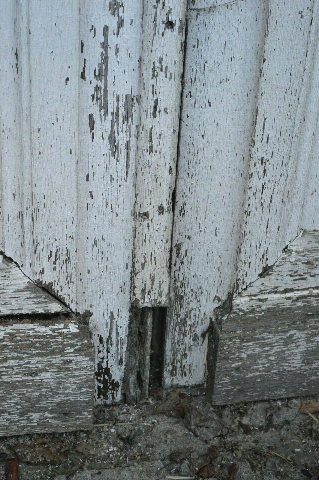 double oak entrance door with its frame