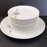 Vintage Bareuther Waldsassen dessert service 1970s
