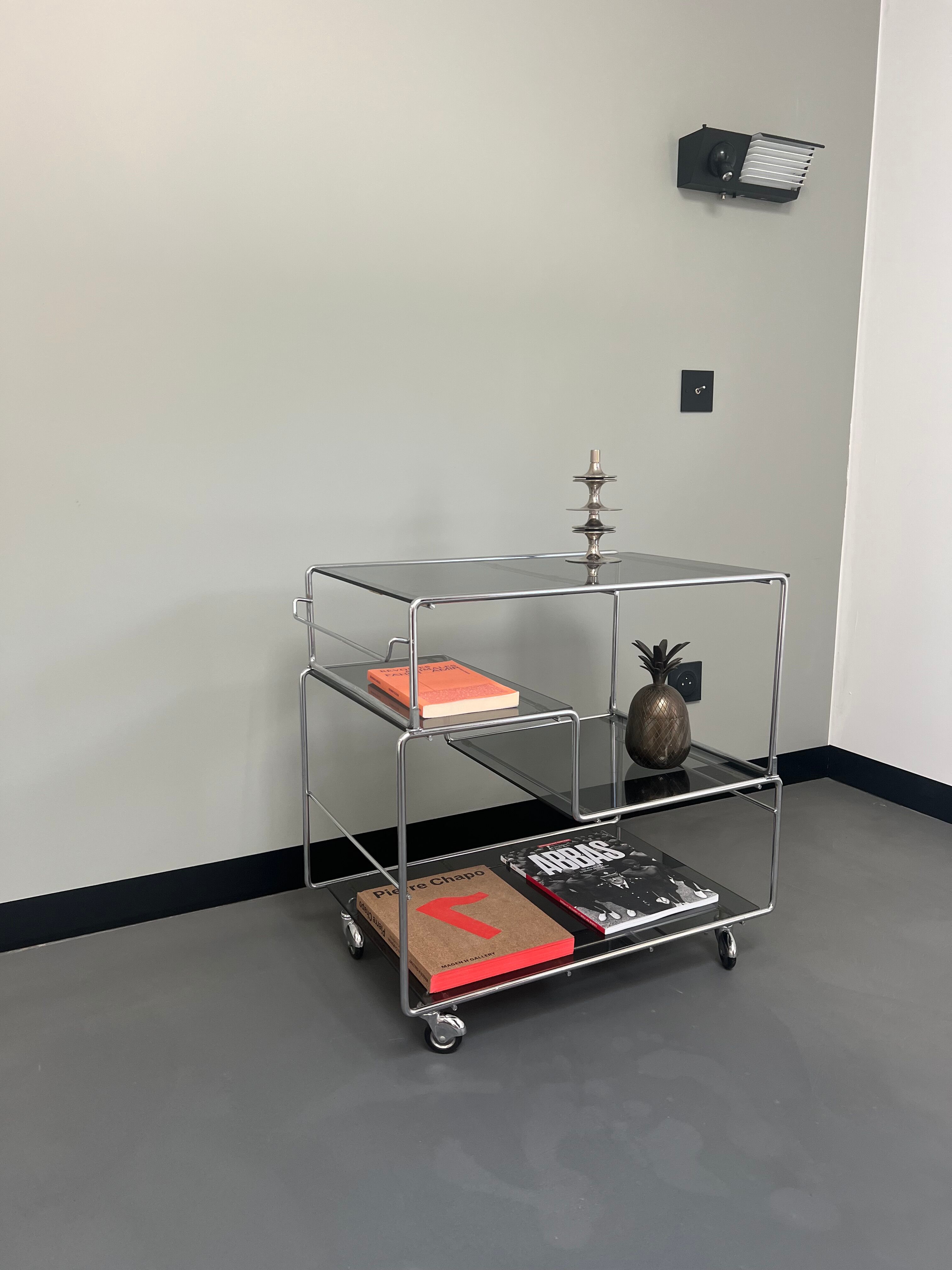 Coffee table trolley by Max Sauze, 60s