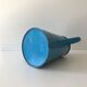 Blue enamel teapot