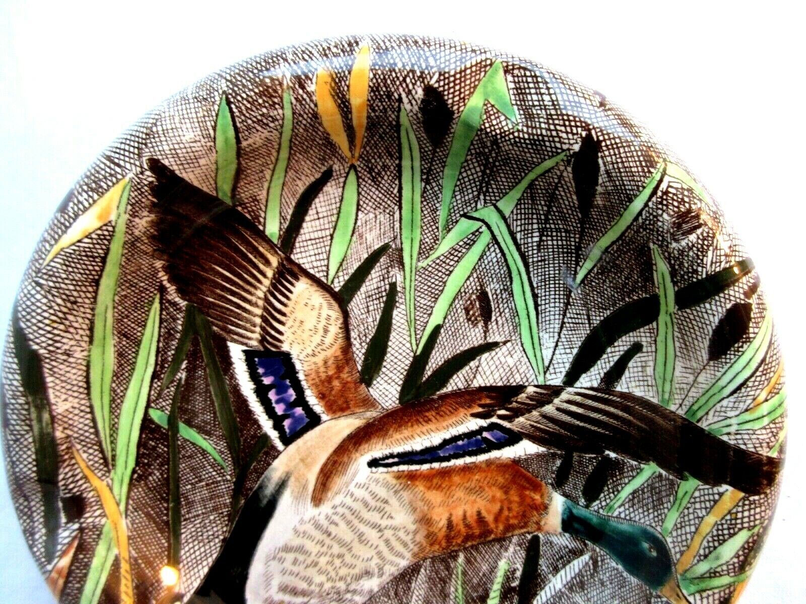 Ashtray signed GiEN: Rambouillet, Model La Canard Mallard