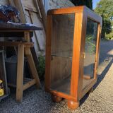 Solid mahogany art deco display case circa 1930