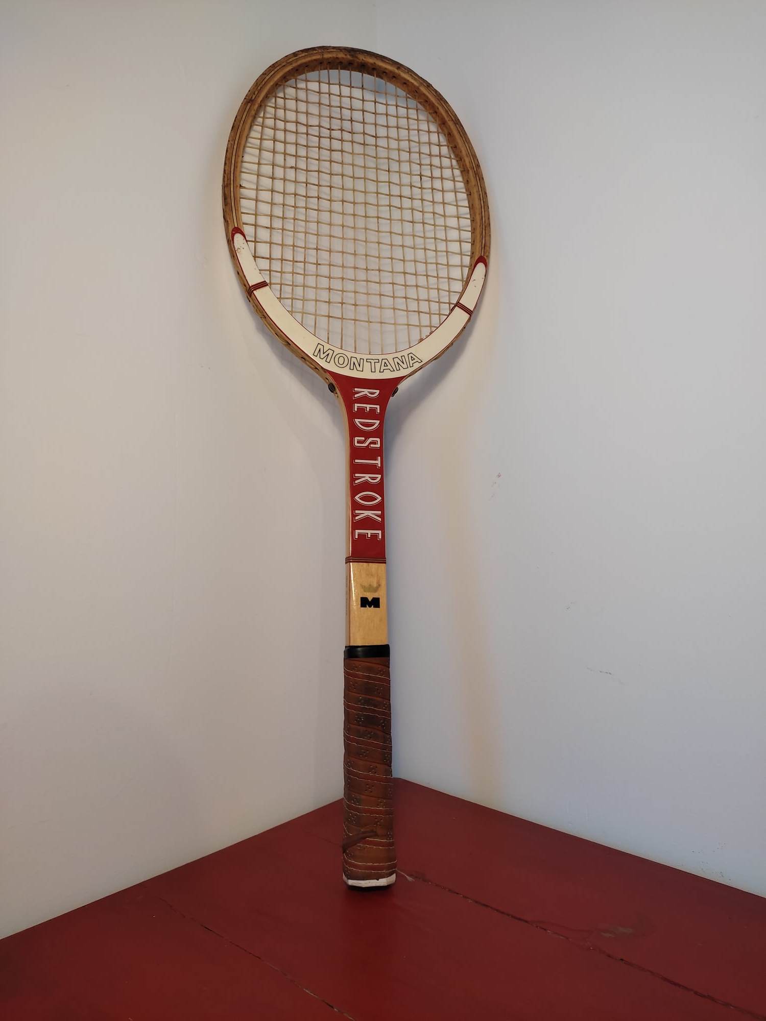 Vintage wooden tennis racket "Montana Paris"