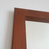 Vintage teak mirror