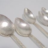 Set of 9 spoons with long handle