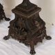 large pair of candlesticks