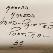 Saucière en faïence portugaise Anfora Águeda