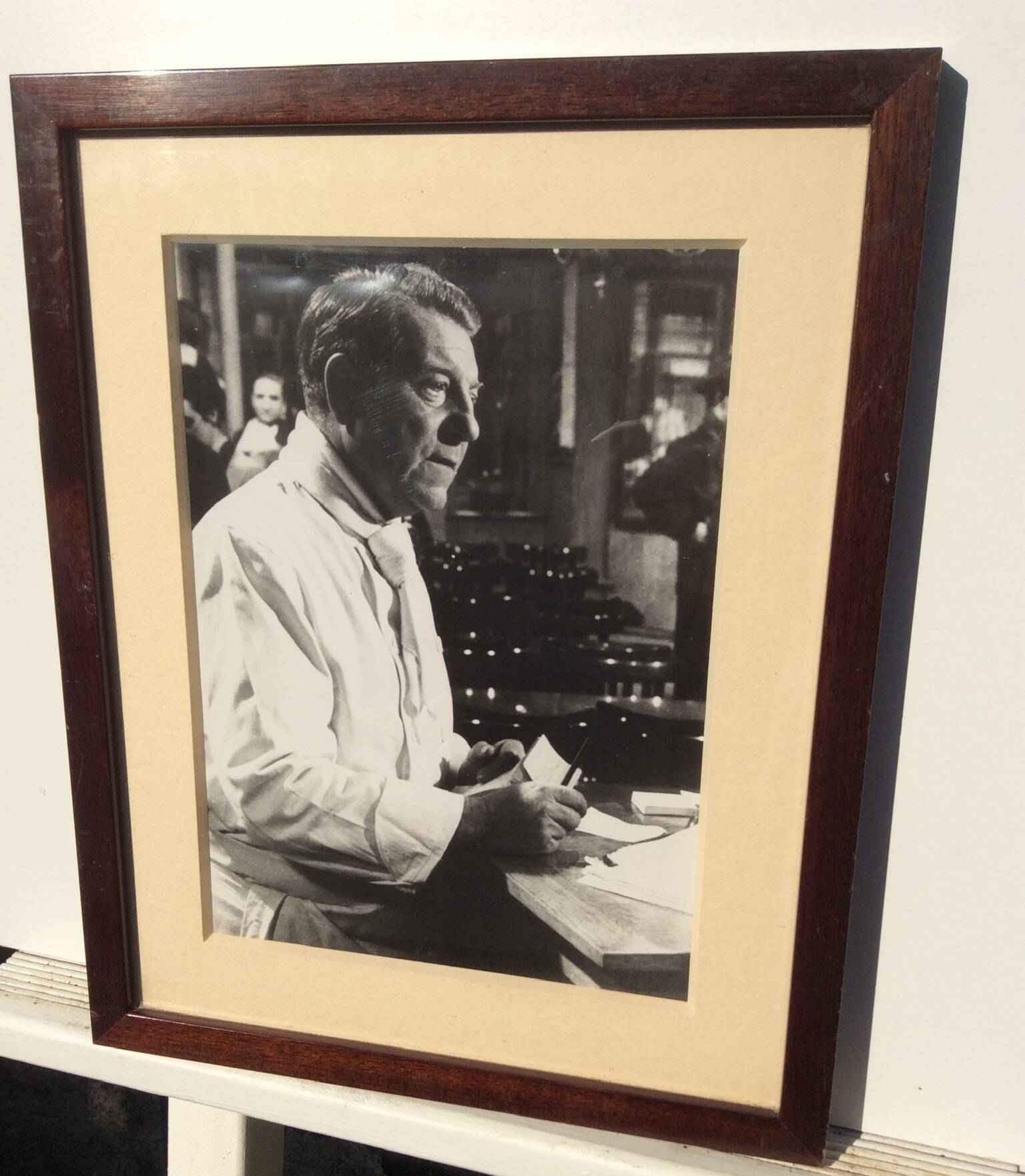 Black and white photo - Jean Gabin