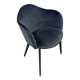 Fauteuil Nuovo Velours Gris - Altassina