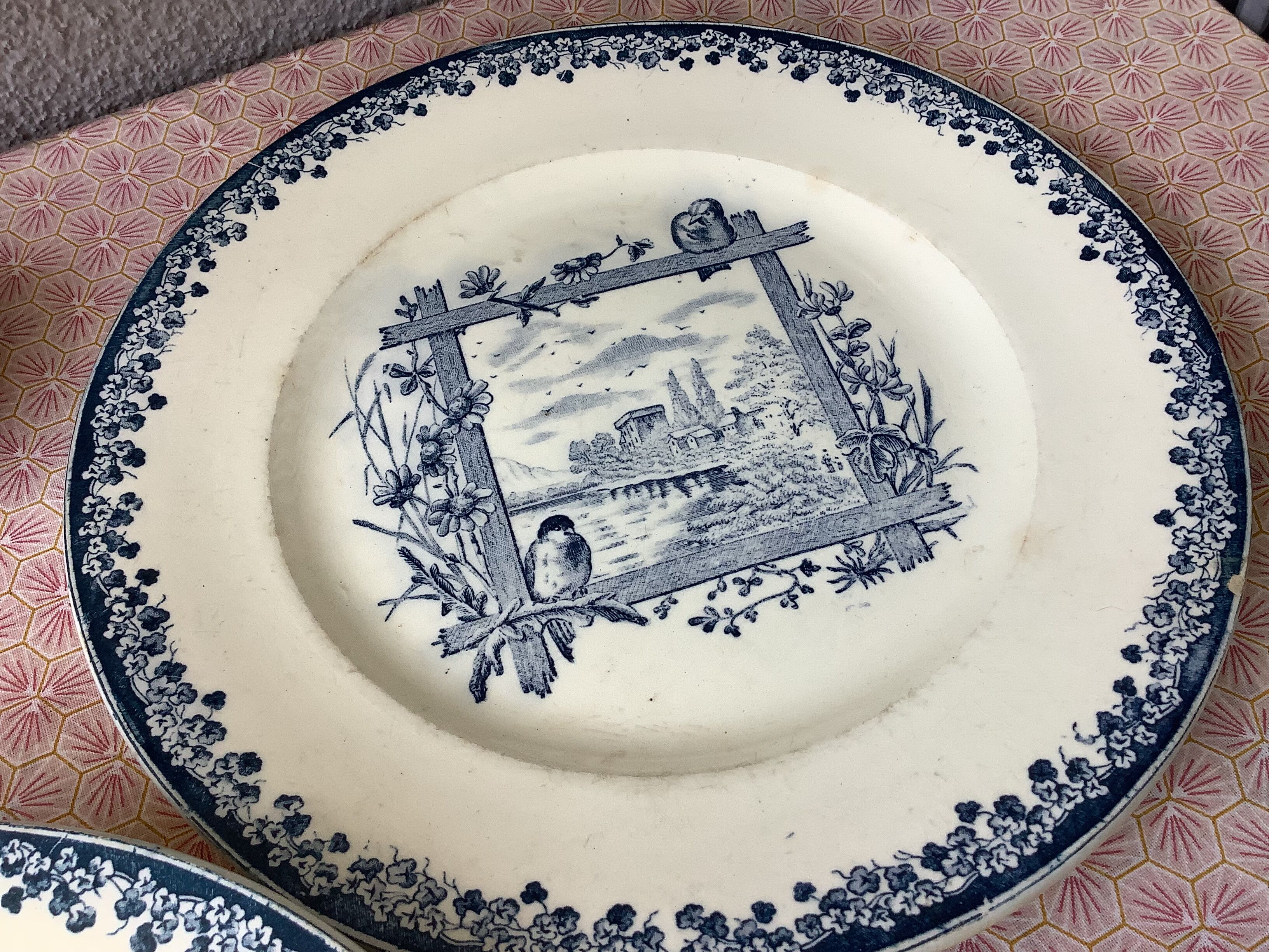 Plates Salins Landscapes iron earth XIXth