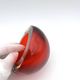 Sommerso Flavio Poli Ashtray Bowl 1.2kg Murano 1960