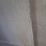 Old linen tablecloth
