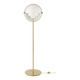 Lampadaire Multi-lite Laiton / Blanc - Gubi