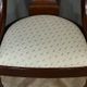 Set of 4 Gondola Chairs in Mahogany, Restoration period – Part 1, 19th century